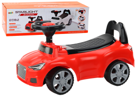 Mamido Odrážadlo s opierkou QX-3396 klaksón úložný priestor červené