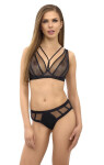 Mäkká podprsenka Lupo 2521 bralette černá 75D