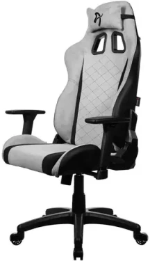 Arozzi AVANTI Soft Fabric Light Grey / Herné stoličky / látkové čalúnenie / svetlo šedá / nosnosť 120kg (AVANTI-SFB-LG)