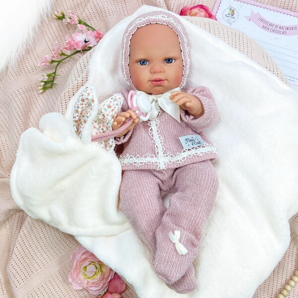 Nines Reborn Baby holka 37 cm