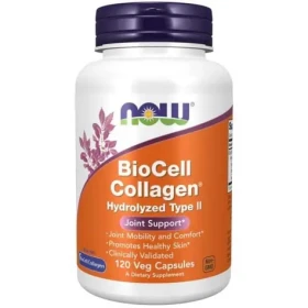 BioCell Collagen® hydrolyzovaný typ II - NOW Foods (120 kaps.) (47737-1-120caps)