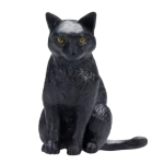 Mojo Mačka čierna sediaca