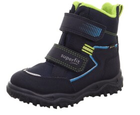 Chlapčenské zimné topánky HUSKY Blue/Light Green GTX Superfit 1-006082-8010 - 40
