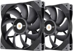 Thermaltake TOUGHFAN 14 čierna 2ks / Ventilátor / 140 mm / Hydraulic Bearing / 2000 RPM @ 33.2 dB / 119.1 CFM (CL-F085-PL14BL-A)