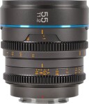 Sirui Sirui Cine Lens Nightwalker S35 55mm T1.2 E-Mount Metal Grey