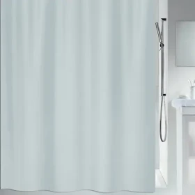 Spirella MAYA svetlo šedá / Sprchový záves / 120 x 200 cm / polyester