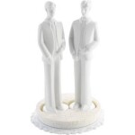 Svatebná figúrka na tortu biela - GAY - Gunthart - Gunthart