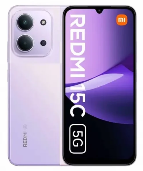 XIAOMI Redmi 15C 5G 4+256GB fialová / 6.9" / Android 15 (6932554459604)