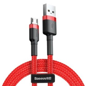 Baseus CAMKLF-B09 Kábel USB-A (M) - Micro USB (M) 1 m červená (CAMKLF-B09)