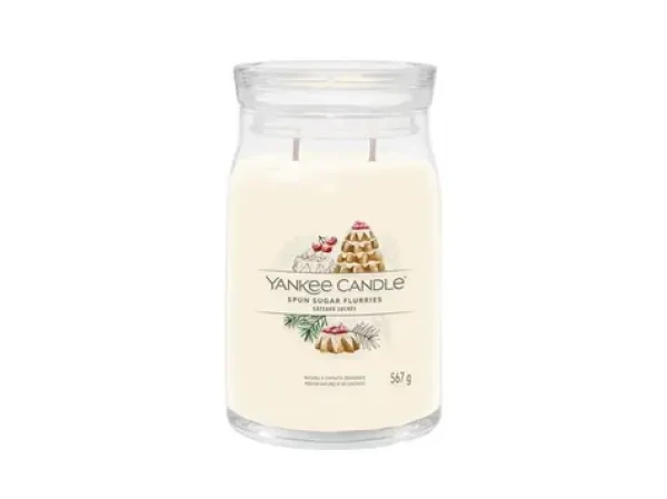 Yankee Candle Spun Sugat Flurries Signature veľký (5038581141596)