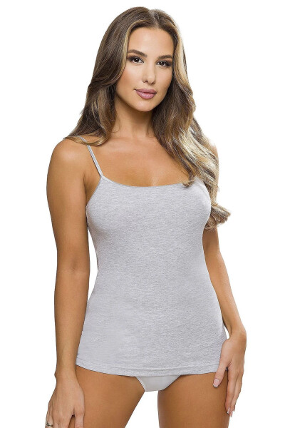Dámske tielko Rita grey plus - EMILI šedá XXL