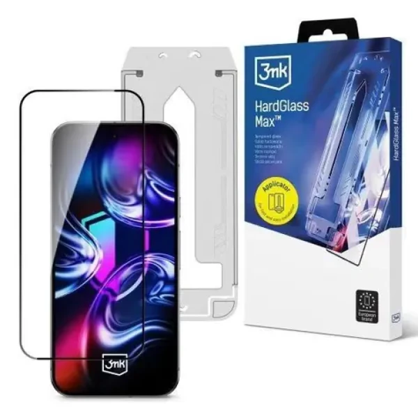3mk HardGlass Max FrameFit ochranné sklo pre Google Pixel 10/ 10 Pro (5903108671675)