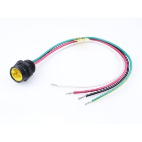 Molex upravený zástrčkový konektor pre senzory - aktory, 1300130353, 1 ks; 1300130353