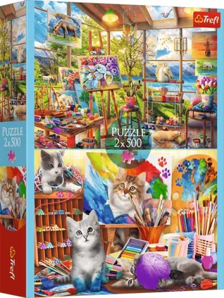 Trefl Puzzle Umenie maľovanie