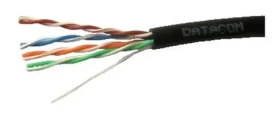 DATACOM UTP drôt CAT5E 100m samonosný OUTDOOR blk (5027100514022)