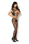 Bodystocking Kiara - BEAUTY NIGHT FASHION černá S/L
