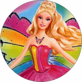 Jedlý papier Barbie víla 19,5 cm - Pictu Hap - Pictu Hap