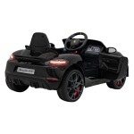 Mamido Elektrické autíčko Porsche Spyder RS ​​718 čierne