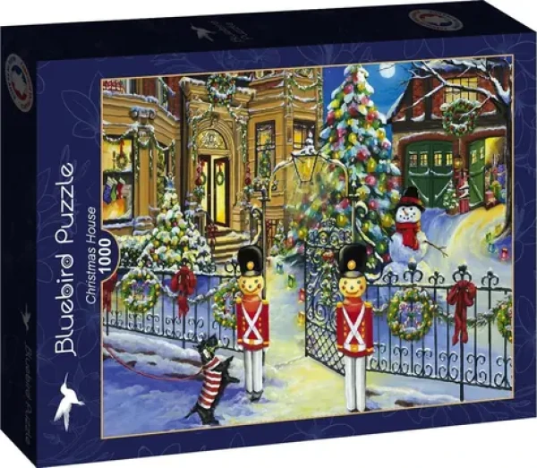 BlueBird Puzzle Vianočný dom