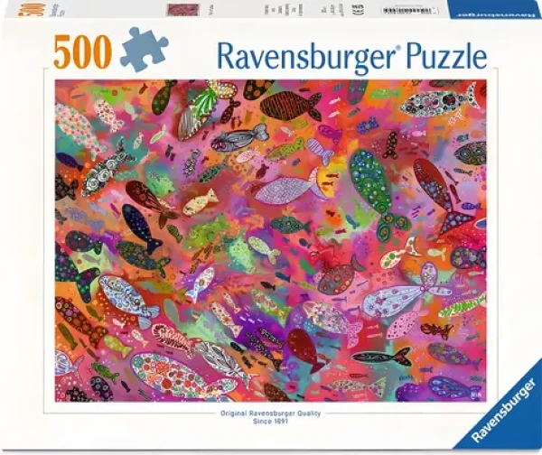 Ravensburger Puzzle Fuchsiové rybky