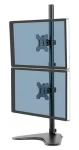 Fellowes Voľne stojaci držiak pre 2 monitory NAD sebou / Držiak monitora / do 32 "/ nosnosť 8 kg / čierna (8044001)