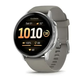 Garmin Venu 4 45mm strieborná / Chytré hodinky / 1.4 "/ BT / ANT+ / Wi-Fi / 5 ATM (010-03014-01)