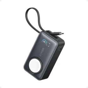 Anker MagGo 10000mAh čierna / Bezdrôtová powerbanka / 35W / s káblom USB-C / USB-C (A1657H11)