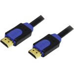 LogiLink HDMI prepojovací kábel Zástrčka HDMI-A, Zástrčka HDMI-A 3.00 m čierna CHB1103 4K UHD HDMI kábel; CHB1103