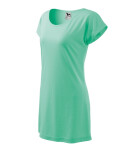 Láska tričko/šaty mätová 2XL