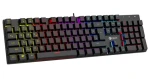 C-tech Morpheus RGB čierna / Herná klávesnica / mechanická / RGB / USB-A / CZ/SK layout (GKB-11)