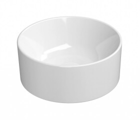 GSI - KUBE X keramické umývadlo na dosku, priemer 32cm, biela ExtraGlaze 943511