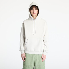 Mikina Nike Solo Swoosh Men's Fleece Pullover Hoodie Light Bone/ White XL