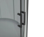 Sprchový box štvrťkruh 90x90 cm SAT SATBOXS90CT SATBOXS90CT