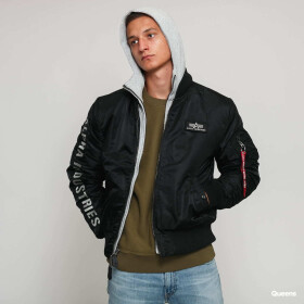 Bunda Alpha Industries MA-1 D-Tec SE Black / Grey L