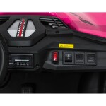 Mamido Detské elektrické autíčko Buggy SPEEDY 4x200W 24V ružové