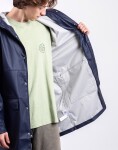 Herschel Supply Long Classic Rain Jacket Men's Darkest Navy S