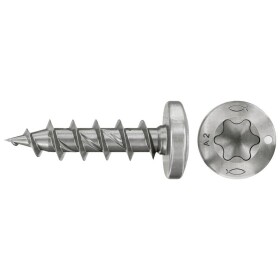 Fischer 574095 skrutky do drevotriesky 3.5 mm 12 mm TX Nerezová oceľ 200 ks; 574095