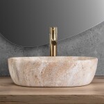 REA - Umývadlo na dosku Amelia SAVANA MATT REA-U3000