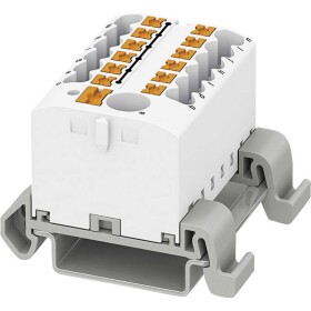 Phoenix Contact 3273234 blok rozvádzača 40.6 mm pružinová svorka čierna 8 ks; 3273234