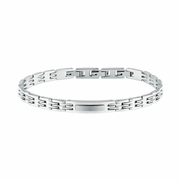 Trussardi Nadčasový oceľový náramok pre mužov T-Steel TJAXV35