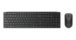 Lenovo 4X31S04810 čierna / Bezdrôtový set klávesnice a myši / RF + Bluetooth / US (4X31S04810)