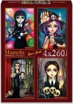 MAGNOLIA Puzzle Zvláštne dievča, Milá čarodejnica, Ja s mamou, Šťastný Halloween
