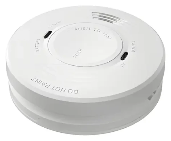 Alecto Detektor dymu 230V biela / Detektor dymu / fotoelektrický senzor / záložná batéria 5 rokov / 85 dB (SDV10)