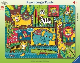 Ravensburger Puzzle: Zvieratká v džungli