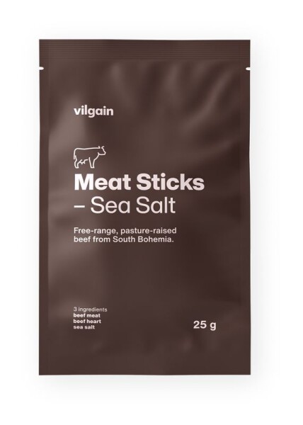 Vilgain Meat sticks – morská soľ 25 g