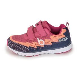 Dievčenské ľahké športové tenisky BUGGA HONE Purple/Orange/Dark Blue - 35