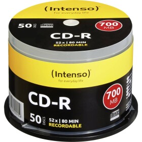 Intenso 1001125 CD-R 80 700 MB 50 ks vreteno; 1001125