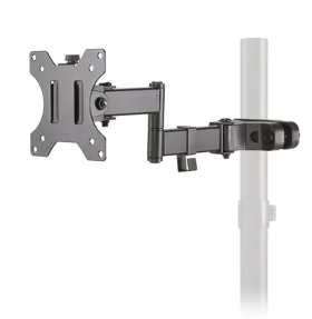 Neomounts FL40-450BL11 čierna / držiak displeja na tyč / veľkosť 17-32 "/ priemer tyče 28-60 mm / VESA 75x75 - 100x100 (FL40-450BL11)