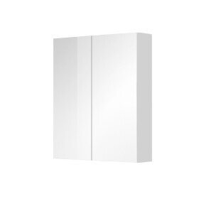Mereo Kúpeľňová galerka 60 cm, zrkadlová skrinka, biela CN716GBN