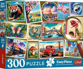 Trefl Puzzle EasyPiece: Poštové známky